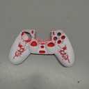 RALAN Horned Skull Head Design Controller Skin Cover with 2 Thumb Grips Compatible with PS4/Playstation 4 Slim/Pro Controller