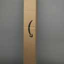 Blissun 7.5 ft Patio Umbrella, Yard Umbrella, Outdoor Market Umbrella with Push Button Tilt Crank (Creamy White)