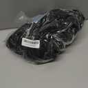 Vakkest Women's Off Shoulder Prom Evening Gowns Sexy High Split Maxi Dress Long Sleeve Cocktail Wedding Guest Dresses (Floor Black)