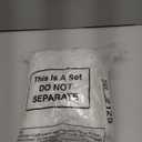 Allgala White Tinsel Garland, 50 Feet Christmas Metallic Foil Tinsel Garland Decoration for Holiday Tree Walll Rail Home Office Event Fall Thanksgiving Decoration