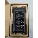 Rechargeable AA NiMh Batteries with 8-Bay Battery Charger, USB-C Port, No AC Power Adapter, 8 Count (Pack of 1), Black