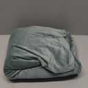 ZNSAYOTX Luxury Velvet Chair Slipcovers with Arm 2 Piece Stretch Chair Covers for Living Room Thick Soft Armchair Slipcover Anti Slip Pet Friendly Furniture Protector (Pea Green),30"-47"(1 Cushion)