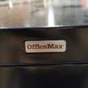 OfficeMax 4 Drawer Vertical File Cabinet with Lock, Metal Filing Cabinets with 4 Drawers for Hanging Files and Letter Files, 26.5" Deep, Black