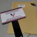 Large Commemorative Memorial Stake - Stars & Stripes Plaque, 5mm Acrylic, Grave Marker for Veterans & Loved Ones, Durable Aluminum Composite (Large)