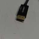 IVANKY 8K DisplayPort Cable 1.4, VESA Certified DP Cable 6.6ft (8K@60Hz, 4K@144Hz, 2K@240Hz)HBR3 Support 32.4Gbps, HDR, HDCP 2.2, FreeSync G-Sync, Braided Display Port for Gaming Monitor, Graphics, PC (Black)