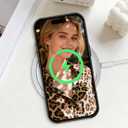 Compatible with iPhone 15 Case 6.1 inch,Tortoise Shell Retro Amber Brown Cheetah Print Leopard, Classic Soft TPU Protective Shockproof Case for iPhone 15