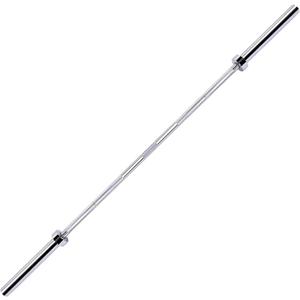 Fitvids 2 Inch Olympic Barbell Bar for Powerlifting & Weightlifting, 700 Pound Capacity, Multiple Sizes