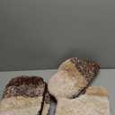 Arotive Microfiber Bathroom Rugs 3 Piece with Toilet Lid Cover, Shaggy Soft and Absorbent Bath Rug, Non-Slip, Machine Washable Bath Mats for Bathroom30x20+24x20+17.5x15, Brown