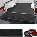LASFIT Tailgate Mat for Ram 1500 2009-2018, for Ram 2500/3500 2009-2025, for Ram 1500 Classic 2019-2024 Standard Tailgates, All Weather TPE Tailgate Protector Liner Replacement Accessories, Black
