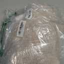 Awellife Beige Linen Style Shower Curtain Set with 12 Durable Hooks - Textured Fabric Heavy Cloth Shower Curtains for Bathroom 72 x 78 Inch