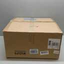 WUZUPS Chandelier Rustic Farmhouse Industrial Round Ceiling Pendant LED Light Fixture Clear Seeded Glass Shade for Dining Room Kitchen Island Foyer Entryway, H 20.9" x W 15.9", Gold