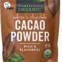 Organic Cacao Powder, Unsweetened, 1 lb (454 g) Rich Dark Chocolate Flavor, Perfect for Baking, Smoothies & Hot Chocolate Vegan, Keto, Paleo, Non-GMO & Gluten-Free Cocoa Powder, Best By: 12 FEB 2027