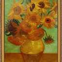Gold 16x20 Picture Frame with Mat, Vintage Wood Photo Frame for Real Glass, Matted 11x14 or 16 x 20 Photos, Easy Photo Changes, Wall Hanging, Antique Ornate Wall Art