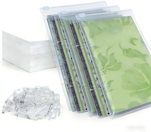 Lnncdsc Fabric Organizer Boards with Plastic Sealed dust Bag，200 Packs of 8.5 x 11 Inch Thickened Cardboard, for Fabric Storage | Visible & Wrinkle-Free Cloth Organizing Crafters(200)