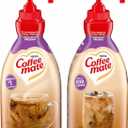 Coffee mate Sweetened Original Liquid Creamer Pump Bottle - Gluten-Free - Sweetened Original Flavor - 50.72 fl oz (1.50 L) - 2/Carton - 300 Serving BBD: Jul 2026                                                     