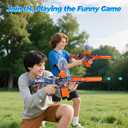 2 Pack Gel Ball Blaster Splatter Toys - High Powerful 12 Per Seconds 160+ Fps Super High Speed Automatic Splat Toys for Age 14+