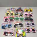 14 Pack Birthday Glasses Funny Plastic Birthday Eyeglasses Happy Birthday Party Sunglasses for Birthday Party and Photo Booth Props