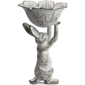 Bunny with Flower Candleholder