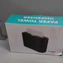 Countertop Paper Towel Holder, Commercial Paper Towel Dispenser, Multifold Trifold Z-Fold Paper Towel Holder, Napkin Holder Dispenser, Hand Towel Dispenser for Home Kitchen Restaurant (Ks-5857-black)