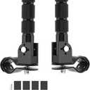 8mm 90° Foldable Foot Pegs, M8 Anti-Skid Rearsets for Motorcycle E-Bike
Fold to L-shape save space. Fits 19-25mm round tubes. Knurled grip anti-slip. Fit for Honda/Yamaha/Kawasaki/Ducati/Suzuki.