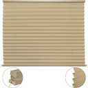 RV Blinds Shades for Camper Window, RV Pleated Shades Camper Blinds for Travel Trailers Motorhome Motor Coach-32 W x 24" L