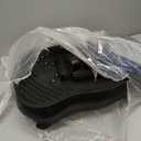 Vibration Plate Exercise Machine, 130 Levels Full Body Workout Vibrating Plate for Lymphatic Drainage Weight Loss, 450 Lbs Capacity Shake Platform with Resistance Bands Bluetooth for Women Men (Large)