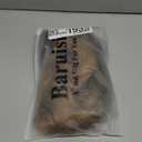 Baruisi Long Curly Wavy Brown Wigs for Men Synthetic Natural Party Halloween Cosplay Hair Wig