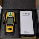 PREXISO 2-in-1 Stud Finder with Laser Level, Rechargeable Multi Surface Cross Line Laser & Wall Stud Scanners Tool for Hanging Frames & Picture, Wood Ac Wire Metal Studs Joist Pipe Detection