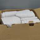 MIULEE Pinch Pleated Thick Linen Curtains 90 Inches 4 Panels Set Ivory Cream Back Tab Memory Trained Pinch Pleat Semi Sheer Light Filtering Privacy Curtains Window Drapes for Living Room Bedroom Birch