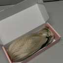 NTYNTY Ponytail Extension - 10" Short Claw Clip in Ponytail Hair Extensions Messy Bun Hair Piece Natural Soft Synthetic Straight Pony Tail Hair Pieces for Women - Ash Brown with Highlights