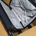 Kono Lightweight 28 Inch Expandable Luggage with Quiet Spinner Wheels TSA Lock, Scratch and Drop Resistant PC+ABS Hardside Durable Large Checked Suitcase, Navy Blue