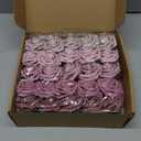 Artificial Roses Flowers 50PCS Shades of Mauve Ombre Colors Real Looking Foam Roses Fake Roses with Stems for DIY Wedding Bouquets Centerpieces Baby Shower Party Home Decorations