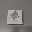 2 x Pawzity Bear Ornaments - Bear Ornaments for Christmas Tree - Animals Gifts for Bears Lovers, Women, Men - Wood Christmas Hanging Ornament