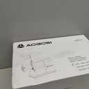 AAOBOSI Meat Grinder Electric 3000W Max with Touch Color Screen, Auto-Reverse & Built-in Storage - 3 Speed Settings,Grinding, Sausage & Kibbe Making for Home Use, Stainless Steel