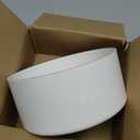 6" PVC Pipe End Cap Fitting Schedule 40 Furniture Grade PVC Pipe End Cap Plug Adapter, White 6" PVC Pipe Plug Socket Fittings for Build PVC Furniture DIY Garden Shelf