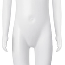 SHAREWIN Kid Mannequin Full Body Adjustable Faceless Mannequin Torso Child Dress Form Realistic Adjustable Detachable Manikin Body Display with Metal Base for Children 43.3 Inches