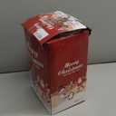 Christmas Inflatable Outdoor Decorations, 8FT Elf Christmas Inflatables, Partyotu Sitting Elf Inflatable Outdoor Decor,Blow Up Christmas Decor with LED, Gift Box for Party Lawn Garden Yard Outdoor