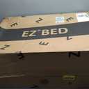 Simpli Comfy Queen EZ Bed Self-Inflating Air Mattress with Built-in Frame, Pump and Wheeled Case, Blow Up Inflatable Rolling Air Bed on Wheels