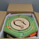 Large Activity Cube, 9-in-1 Farm-Themed Wooden Play Center, Multipurpose Montessori Toy for 1-2 Year Old Baby Toddler Kid, First Birthday Gift | Bonus Magnetic Train Cars