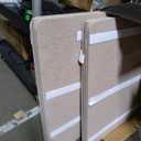 72 x 48 Inch Beige Felt Bulletin Board for Wall, Frameless