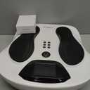 EMS Foot Stimulator Pro +, EMS Foot Massager for Neuropathy Foot Massager for Circulation and Pain Relief with TENS Unit Muscle Stimulator for Feet Body (White)