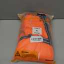 Lelepet Dog Winter Coat Waterproof Dog Jacket with Harness Built in Windproof Reflective Pet Coats for Large Dogs, Thermal Fleece Lined Coats for Cold Weather Walking Hiking, Orange, XL