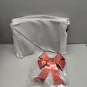 Metal Christmas Tree Collar - Tree Collars for Artificial Trees - 24in Tree Base Cover with Red Bow for 6ft 7.5ft Trees (Black)