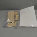 Colingmill Number 1 Letter Donut Stand Wooden Donut Wall Display Reusable Bagel Stand Holder Board for Wedding Birthday Party Baby Shower Anniversary Valentine Festival Dessert Table Decoration