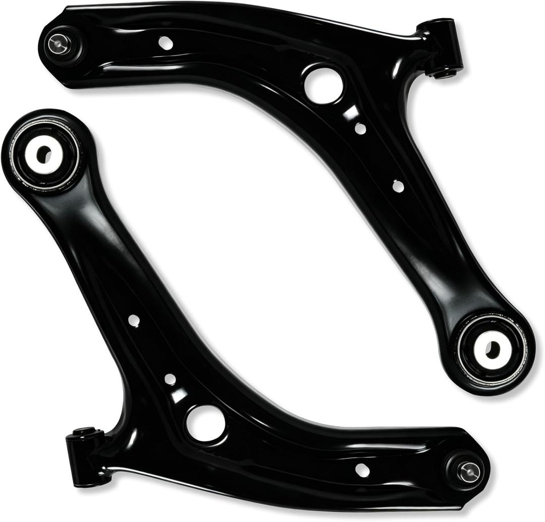 2pc Front Lower Control Arm Compatible with Fit for Ford Fiesta 2011 2012 2013 2014 2015 2016 2017 2018 2019#OE K623291 K623290