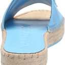 Karl Lagerfeld Paris Women's Caine Espadrille Sandal (Blue, 7.5)