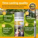 16in x 10ft Hardware Cloth 1/8 inch 27Ga Hot Dipped Galvanized After Welding, Chicken Coop Wire Fence, Welded Metal Fencing Roll Mesh for Bee Screen Garden Plant Poultry Animal Netting Cage (Blue, M)