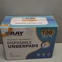 AAY Bed Pads Disposable 30" x 36" (100 Count), Extra Large Super Absorbency Disposable Underpads for Incontinence, Premium Leakproof Protective Chucks Pee Pads for Adult, Kids, Puppy Training