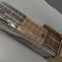 UNISHADES Cordless Bamboo Roman Shades for Windows, Blinds Size (42.5" W 64" H) Colour (Highfield Teak)