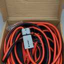 ORCISH 1 Gauge 30 Feet Long Heavy Duty Quick Connect Plug Jumper Cables, 800A Booster Cables with UL-Listed Clamps, Automotive Battery Jumper Cables Kit for Car, SUV and Trucks with Carry Bag (XL)